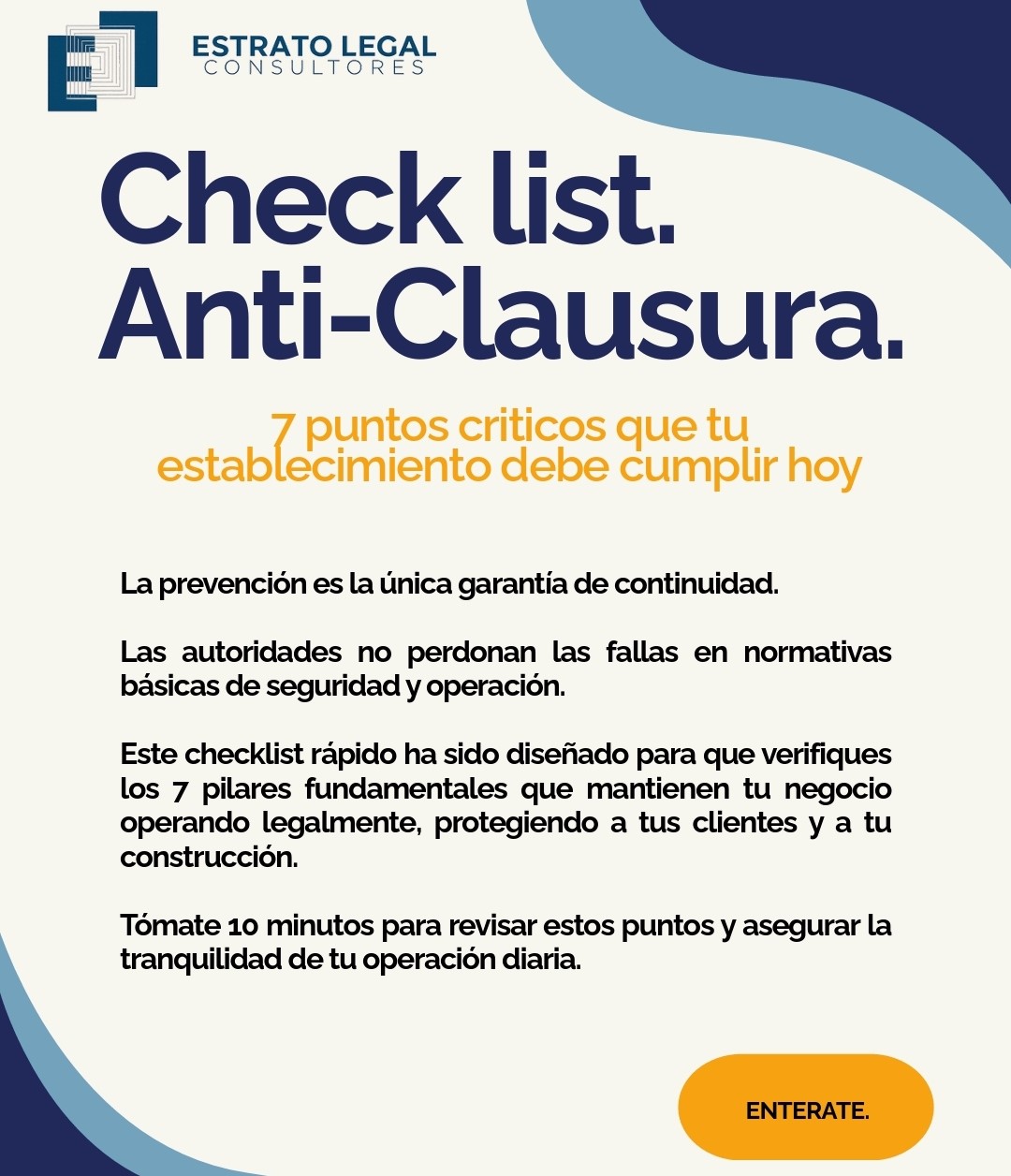 Checklist Anti-Clausura
